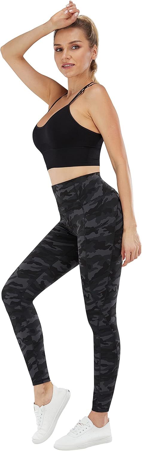 Women's High Waisted Stretchy Casual Military Yoga Pants