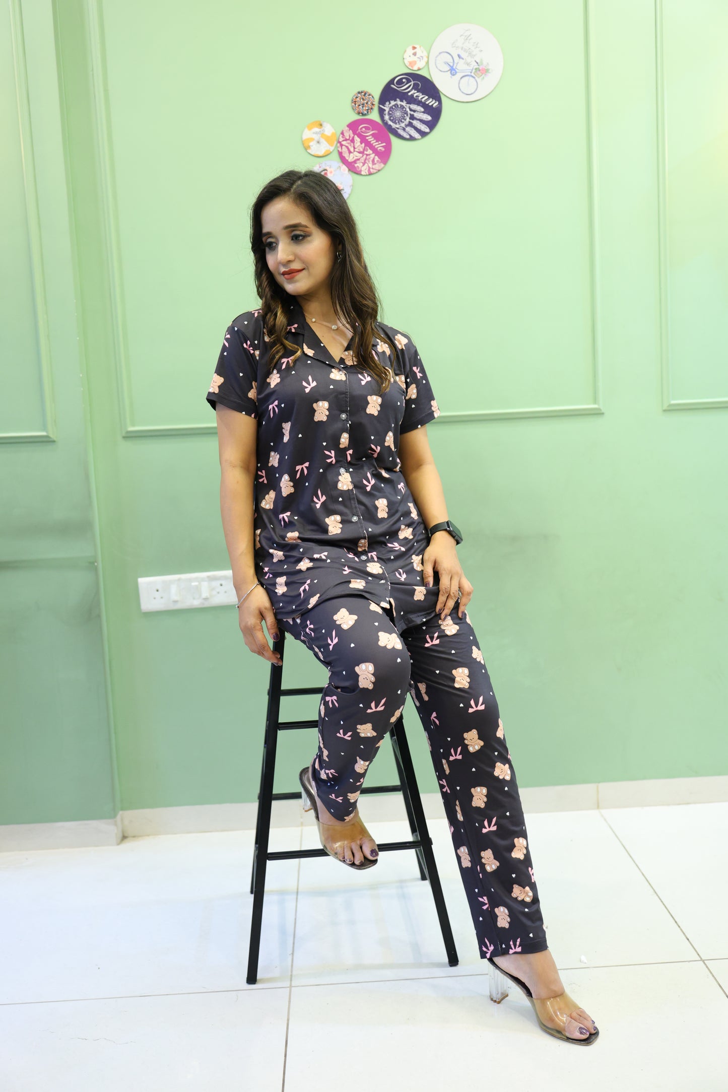 Trendy Pyjama with shirt