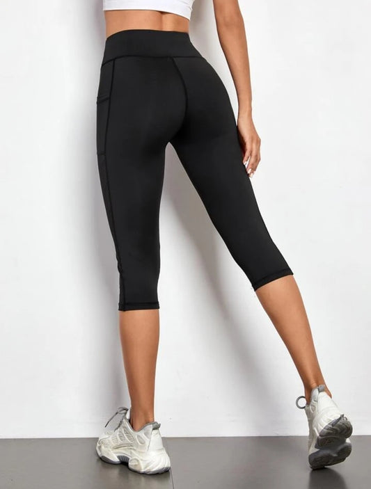 Sport Gameset Marled Mid-Calf Length Yoga Leggings