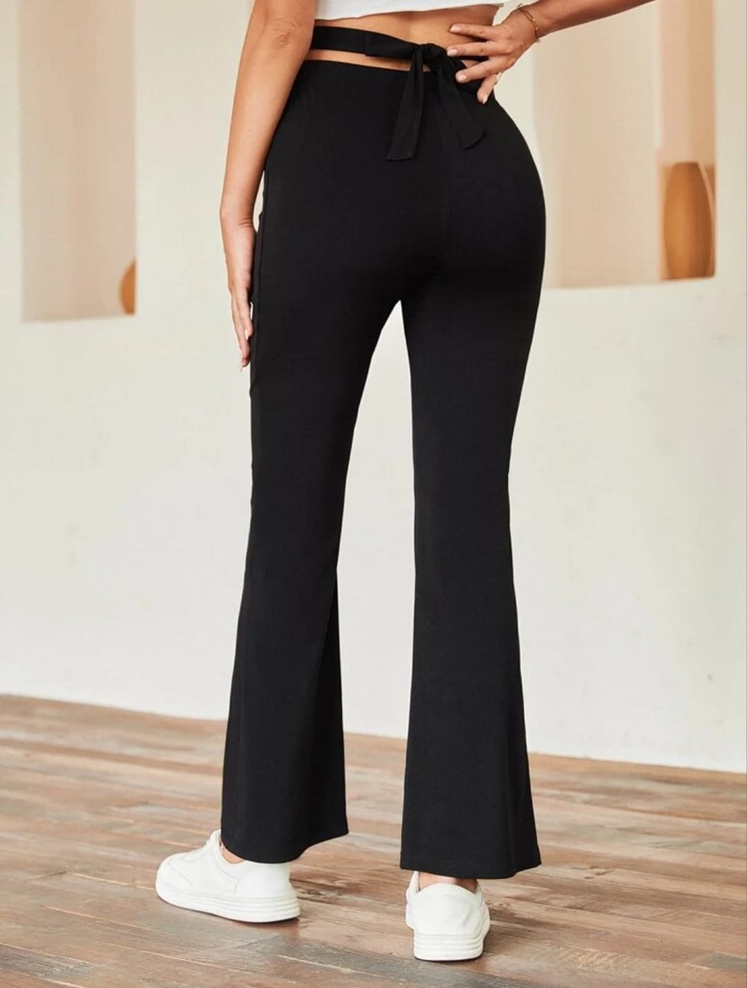 Tie-Knot women's formal pants.