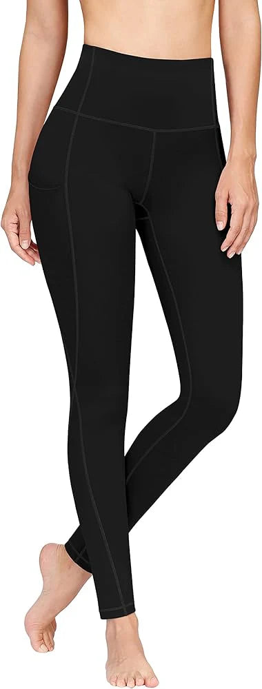 Women’s Yoga Pants Combo (Set of 2) – High Waist Stretchable Leggings with Side Pocket