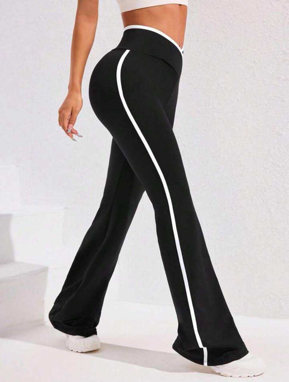 Women's 4-Way Stretch Crossover Waist Track Pants