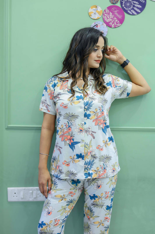 Trendy Pyjama with shirt
