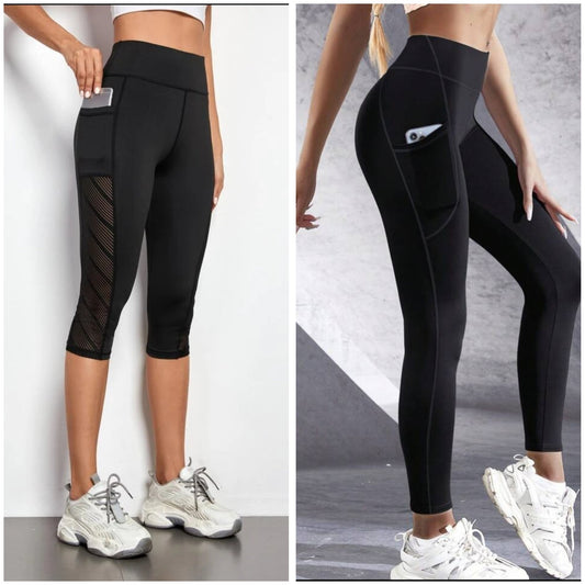 Pack Of of 2 Trendy Track Pant And Capri Combo.