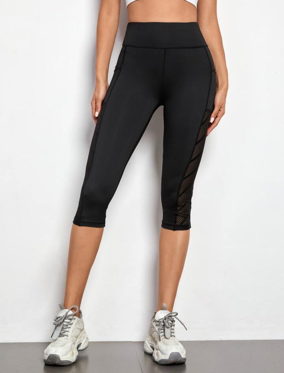 Sport Gameset Marled Mid-Calf Length Yoga Leggings