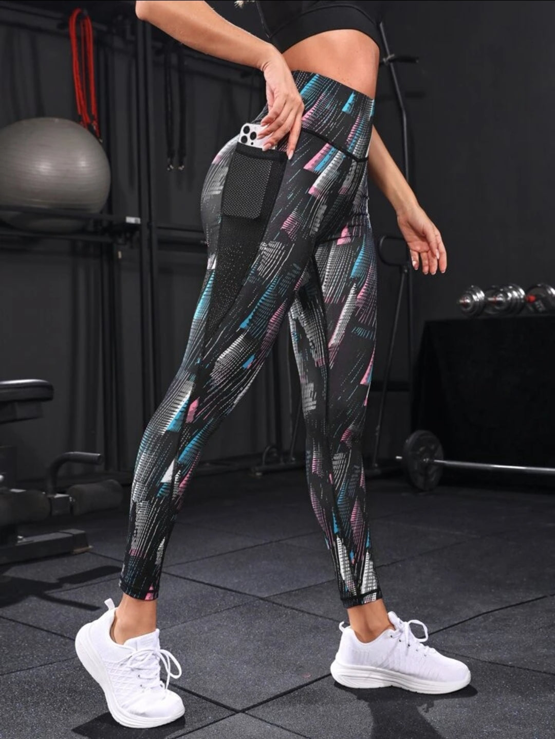 High waist  track pants with pockets